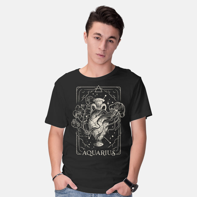 Aquarius Tarot-Mens-Basic-Tee-eduely