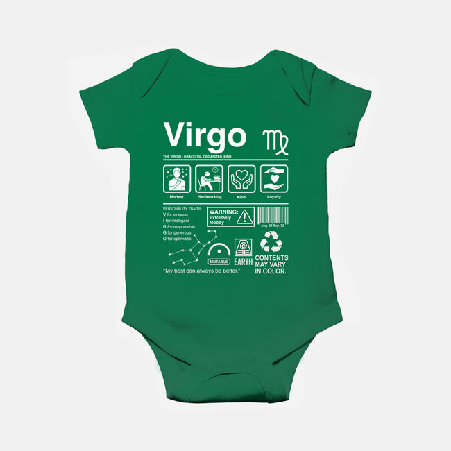 Virgo Label-Baby-Basic-Onesie-DrMonekers