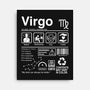 Virgo Label-None-Stretched-Canvas-DrMonekers