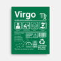 Virgo Label-None-Stretched-Canvas-DrMonekers