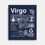 Virgo Label-None-Stretched-Canvas-DrMonekers
