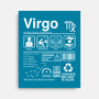Virgo Label-None-Stretched-Canvas-DrMonekers