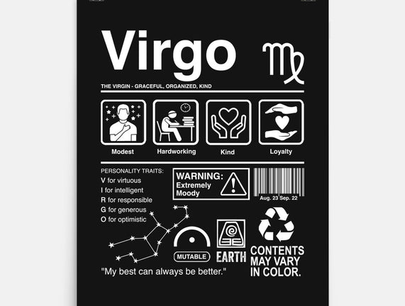 Virgo Label