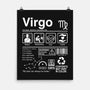 Virgo Label-None-Matte-Poster-DrMonekers