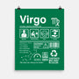 Virgo Label-None-Matte-Poster-DrMonekers