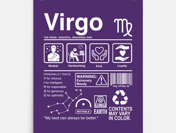 Virgo Label