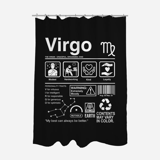 Virgo Label-None-Polyester-Shower Curtain-DrMonekers