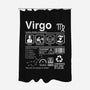 Virgo Label-None-Polyester-Shower Curtain-DrMonekers