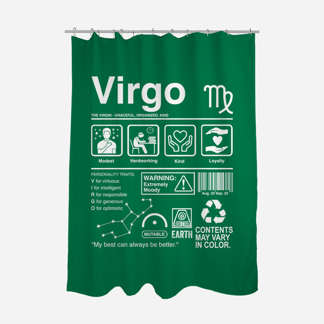 Virgo Label-None-Polyester-Shower Curtain-DrMonekers