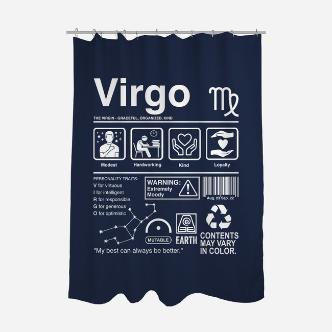 Virgo Label-None-Polyester-Shower Curtain-DrMonekers