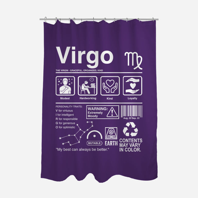 Virgo Label-None-Polyester-Shower Curtain-DrMonekers