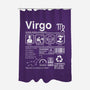Virgo Label-None-Polyester-Shower Curtain-DrMonekers
