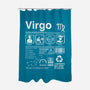 Virgo Label-None-Polyester-Shower Curtain-DrMonekers