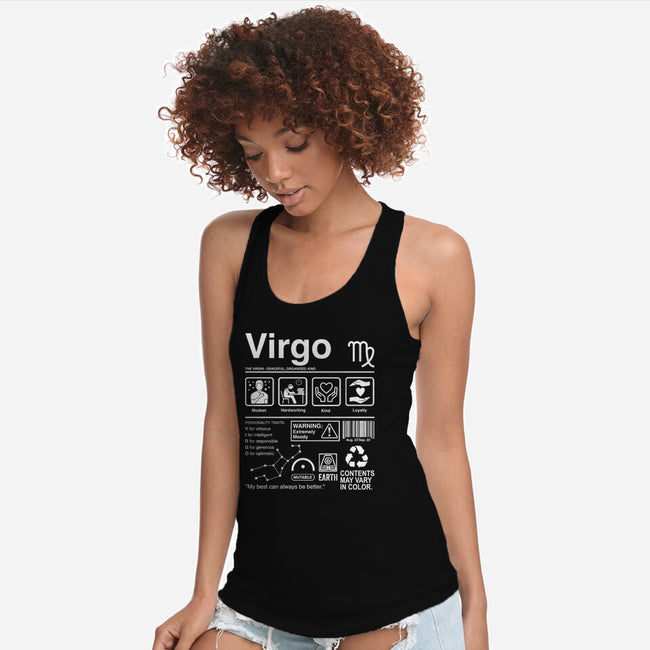 Virgo Label-Womens-Racerback-Tank-DrMonekers