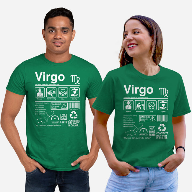 Virgo Label-Unisex-Basic-Tee-DrMonekers