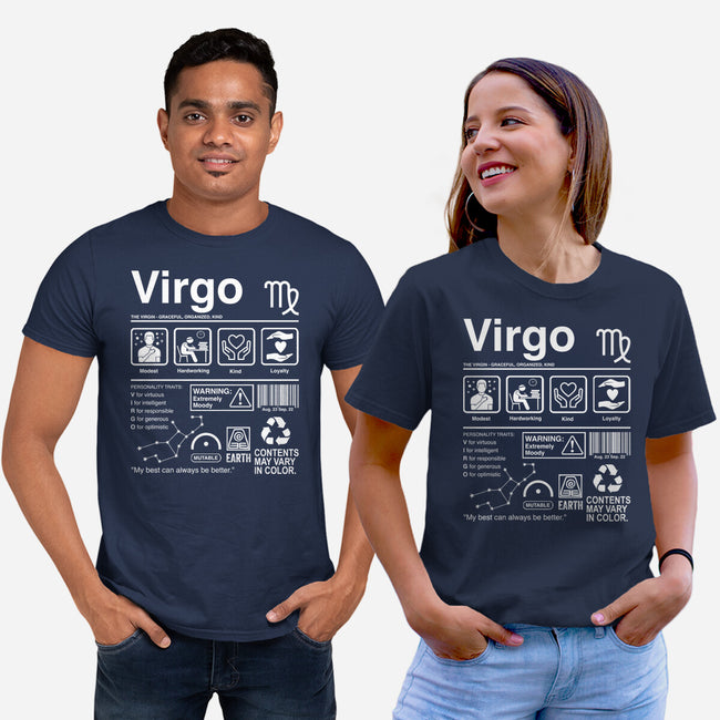 Virgo Label-Unisex-Basic-Tee-DrMonekers