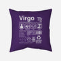 Virgo Label-None-Removable Cover w Insert-Throw Pillow-DrMonekers