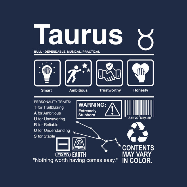 Taurus Label-None-Fleece-Blanket-DrMonekers