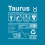 Taurus Label-None-Polyester-Shower Curtain-DrMonekers