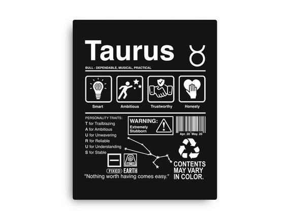 Taurus Label