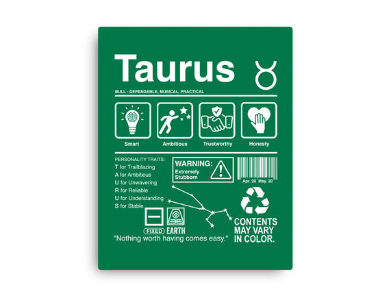 Taurus Label