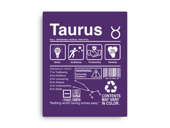 Taurus Label
