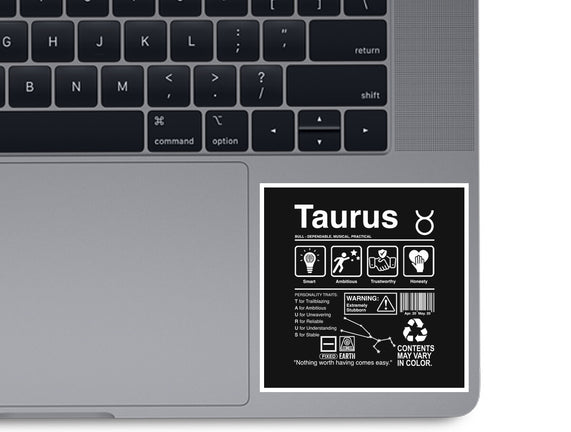 Taurus Label
