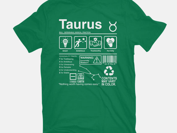 Taurus Label