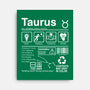 Taurus Label-None-Stretched-Canvas-DrMonekers