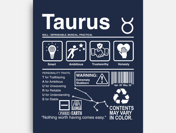 Taurus Label