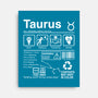 Taurus Label-None-Stretched-Canvas-DrMonekers