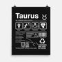 Taurus Label-None-Matte-Poster-DrMonekers
