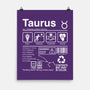 Taurus Label-None-Matte-Poster-DrMonekers