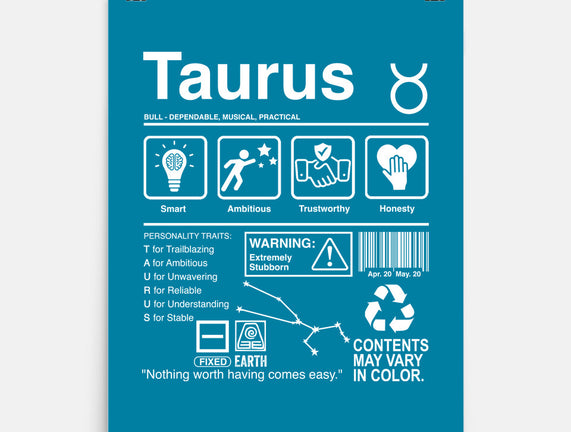 Taurus Label