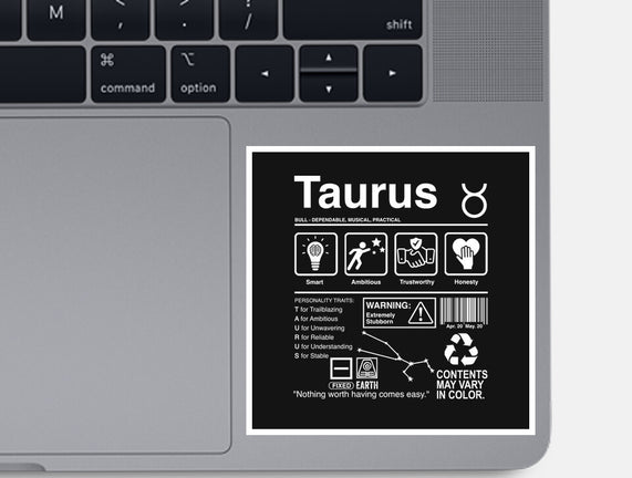 Taurus Label
