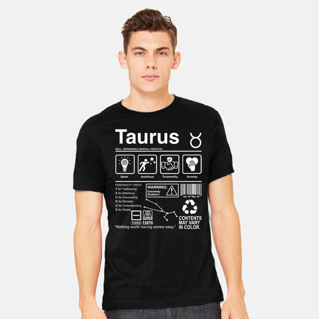 Taurus Label-Mens-Heavyweight-Tee-DrMonekers