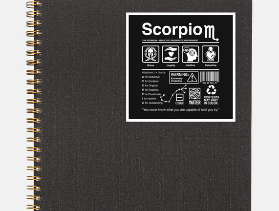 Scorpio Label