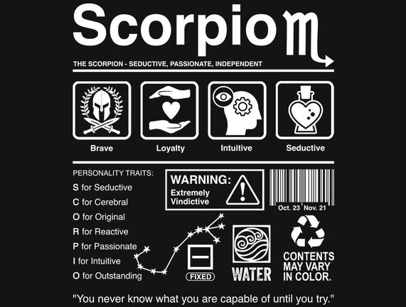 Scorpio Label