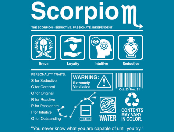 Scorpio Label