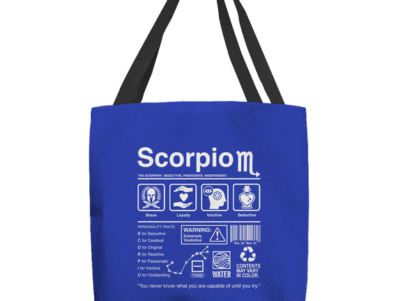 Scorpio Label