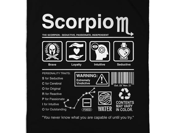 Scorpio Label