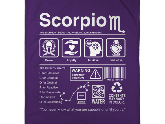 Scorpio Label