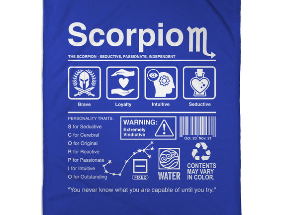 Scorpio Label