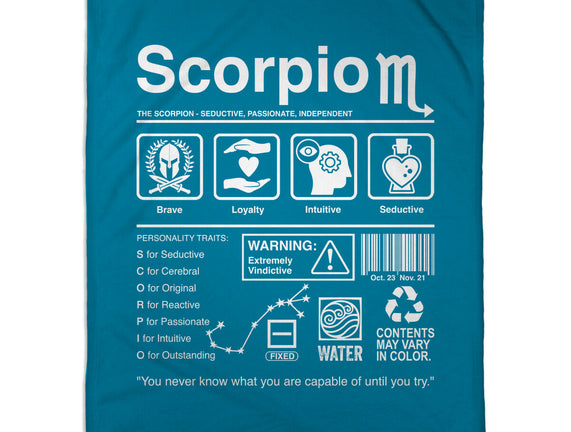 Scorpio Label