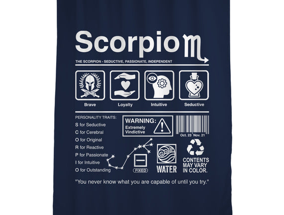 Scorpio Label