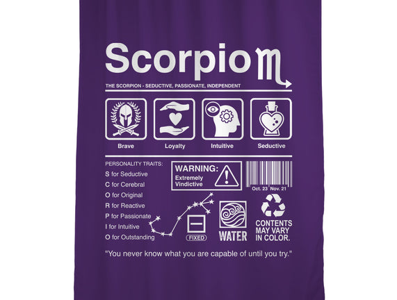 Scorpio Label