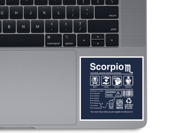 Scorpio Label