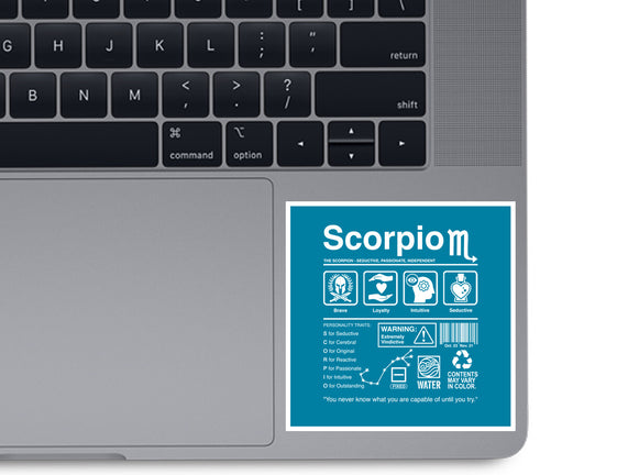 Scorpio Label
