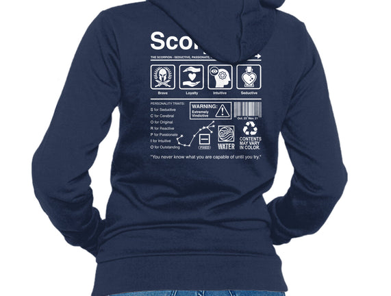 Scorpio Label