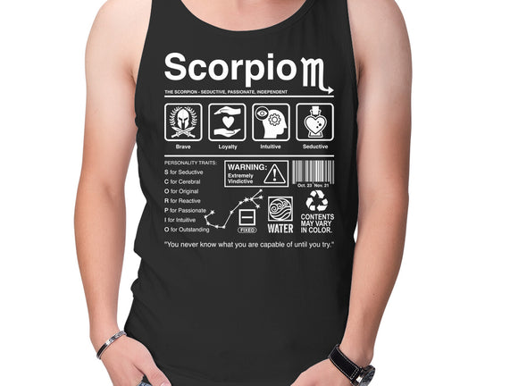 Scorpio Label